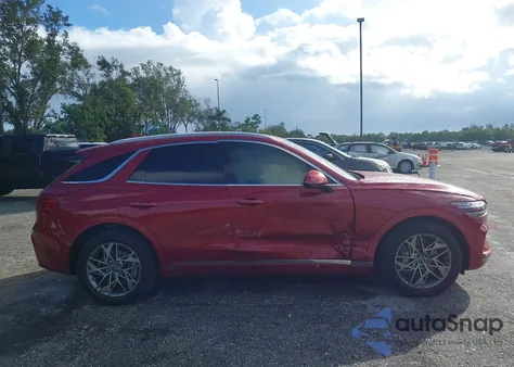 2023 Genesis Gv70 2.5T Awd из США, поврежденный, VIN KMUMADTB0PU136812